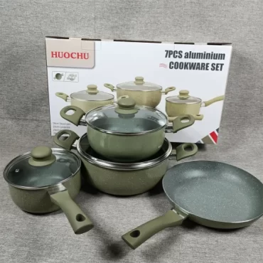 طقم أواني طهي Huochu