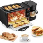 آلة الإفطار 3 في 1 ، محمصة متعددة الوظائف