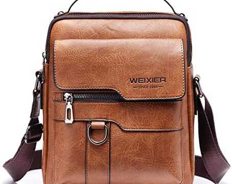 شنطة كتف جلد