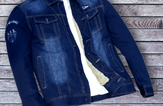 جاكت رجالي جنز موديل تركي