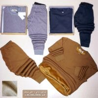 بجامة رجالي داخلي مبطن فرو صوف ممتاز ماركة Rocky