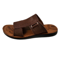 صندل رجالي باكستاني جلد طبيعي