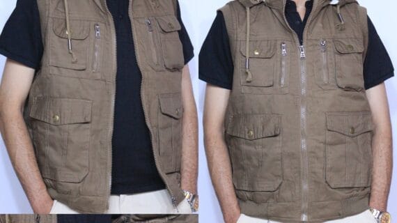 يلق رجالي كتان ممتاز -جيبين من الداخل