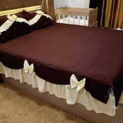 ملايه قطن مزركش