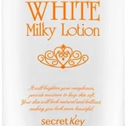 لوشن سنو وايت الكوري بالحليب لتفتيح البشرة من سيكرت كي 120 غرام.