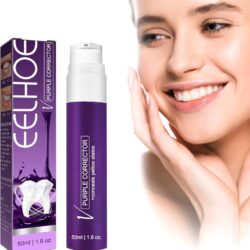 المعجون البنفسجي ايلهو...سيروم جل ايلهو الارجواني لتبييض الاسنان..