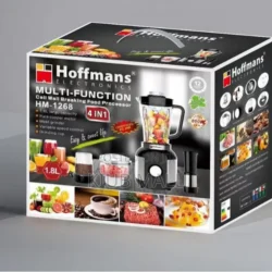خلاط هوفمانز 4 في 1 محضر طعام متعدد الوظائف  HM-1268